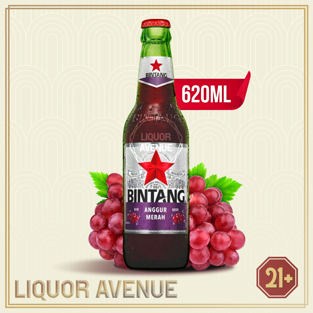 BINTANG Anggur Merah Beer Bremer Bir 620ml