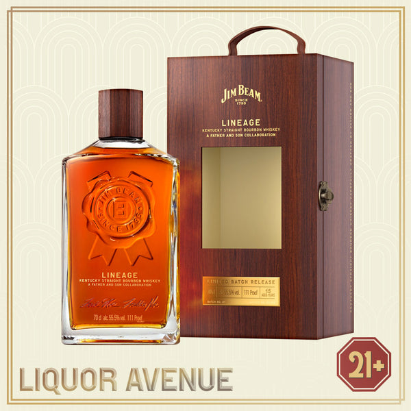 Jim Beam LINEAGE 15 Years Old Bourbon 700ml - Limited Batch Release