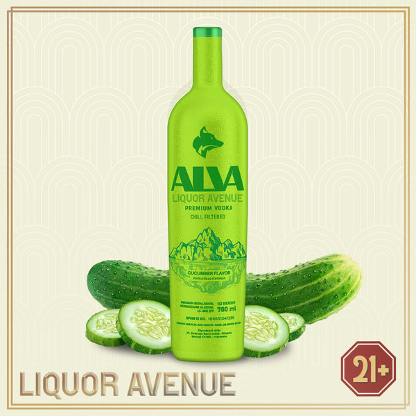 ALVA Cucumber Flavor Premium Vodka 700ml