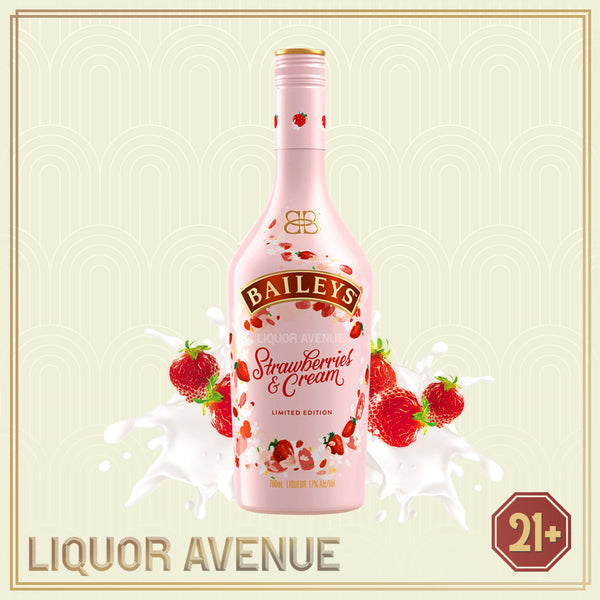 Baileys Strawberries and Cream Limited Edition Liqueur 700ml