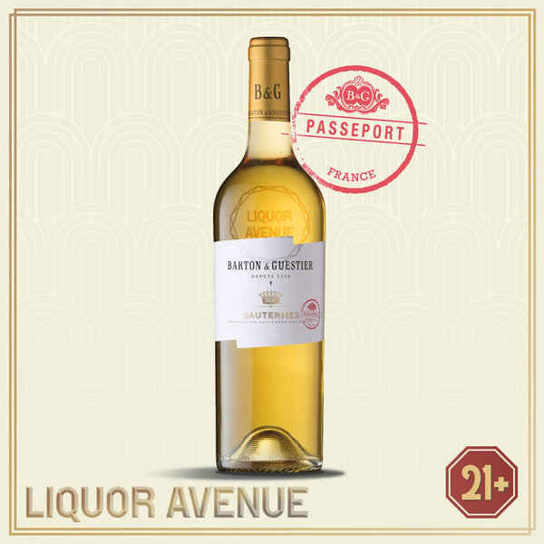 B&G (Barton and Guestier) Sauternes Sweet French Wine 750ml