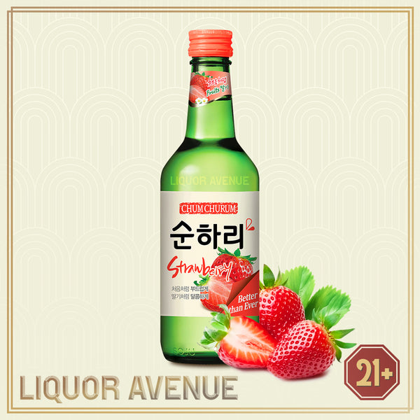 Lotte Chum Churum Strawberry Korean Soju 360ml