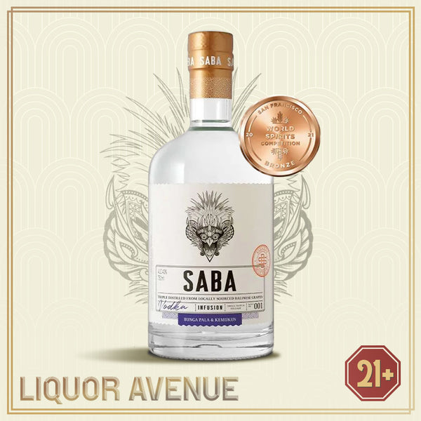 Sababay SABA Vodka Infusion Bunga Pala & Kemukus 750ml