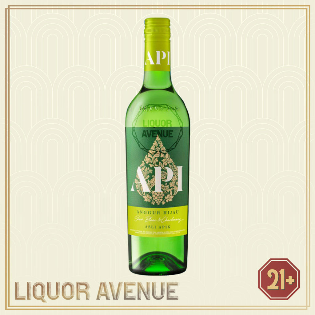Minuman Anggur Api API Anggur Hijau Sauvignon Blanc & Chardonnay 620ml