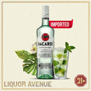 BACARDI Light Carta Blanca Superior White Rum Import 750ml