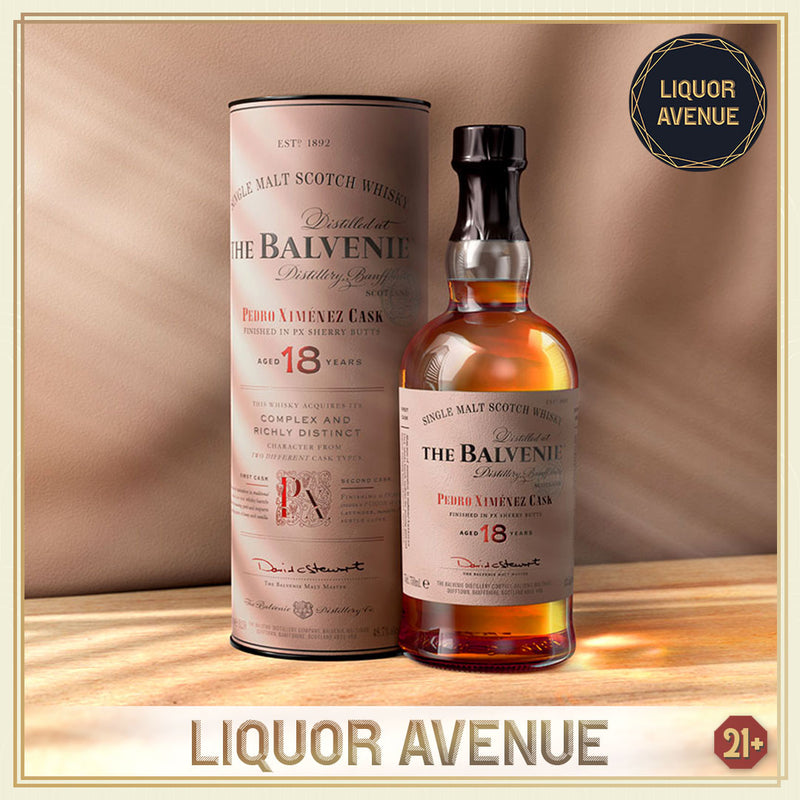 Balvenie Pedro Ximenez Cask 18 Year Old Single Malt Whisky 700ml