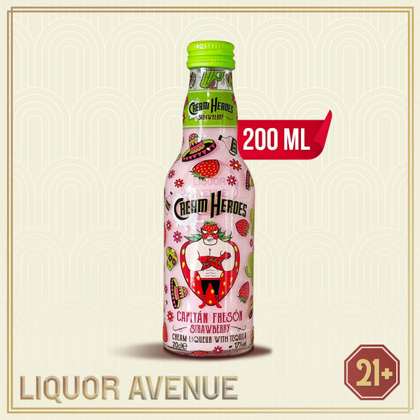 CREAM HEROES Capitan Freson Strawberry Tequila Small 200ml