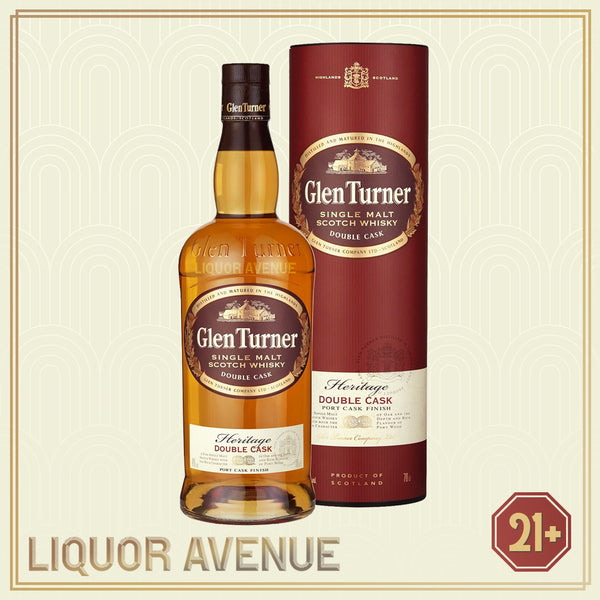 Glen Turner Heritage Double Cask Single Malt Whisky 700ml