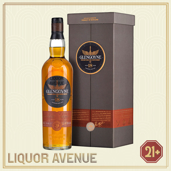 Glengoyne 18 Year Old Highland Single Malt Scotch Whisky 700ml