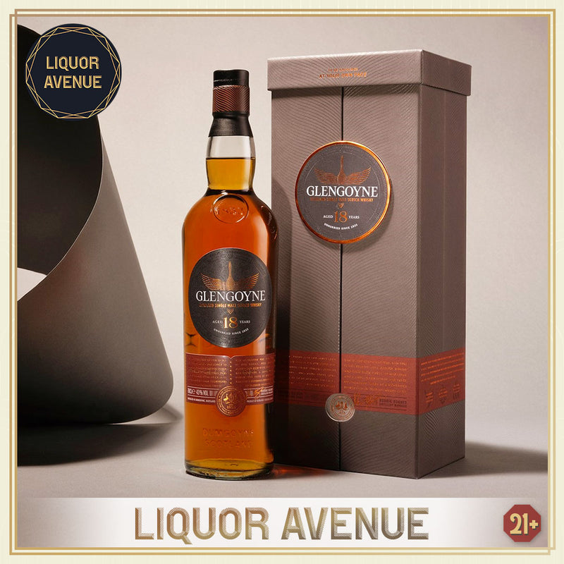 Glengoyne 18 Year Old Highland Single Malt Scotch Whisky 700ml