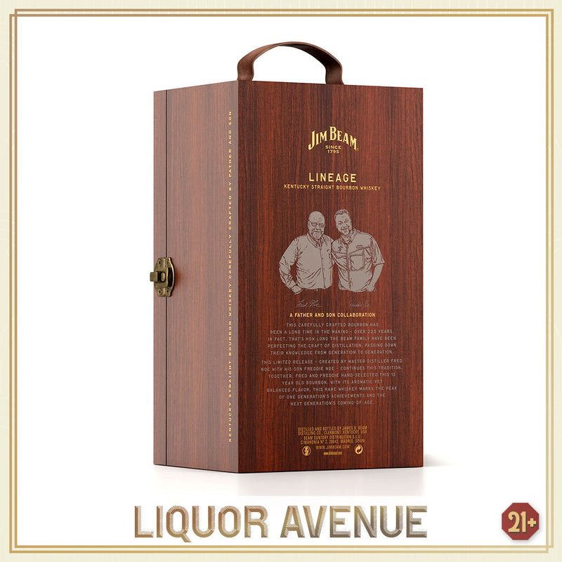 Jim Beam LINEAGE 15 Years Old Bourbon 700ml - Limited Batch Release