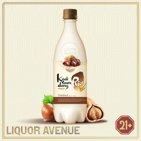 KookSoonDang Makgeolli Chestnut Sparkling Rice Wine Korea 750ml