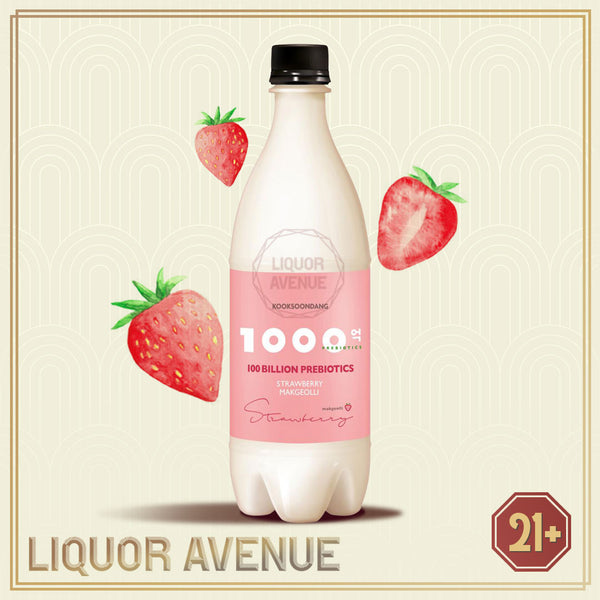 KookSoonDang 100 Billion Prebiotics Strawberry Makgeolli 750ml