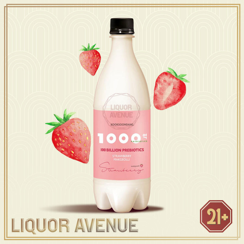 KookSoonDang 100 Billion Prebiotics Strawberry Makgeolli 750ml