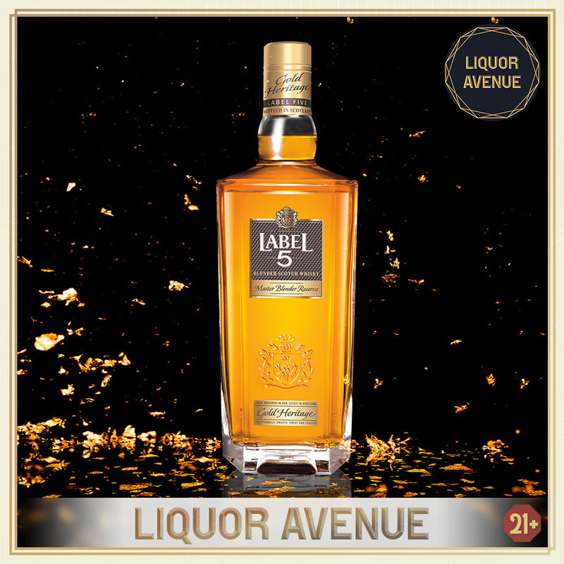 Label 5 Gold Heritage Blended Scotch Whisky 750ml