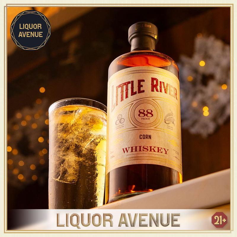 Little River 88 Proof Corn Whiskey 750ml