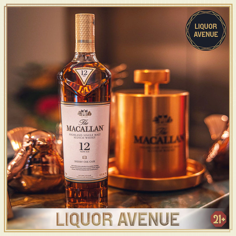 The Macallan 12 Years Old Sherry Oak Single Malt Scotch Whisky 700ml