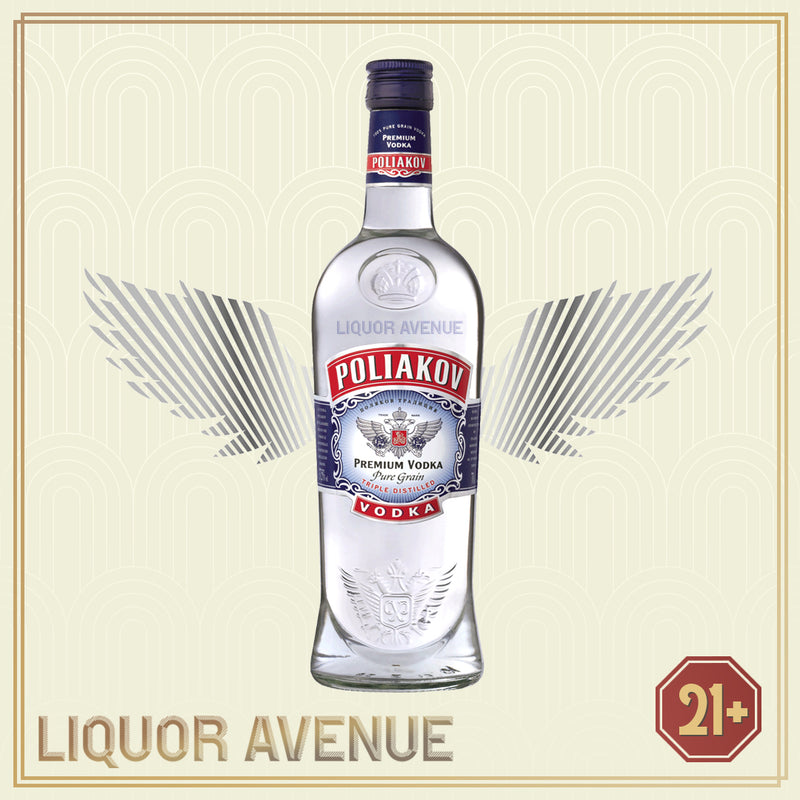 Poliakov Original Premium Vodka Pure Grain 700ml