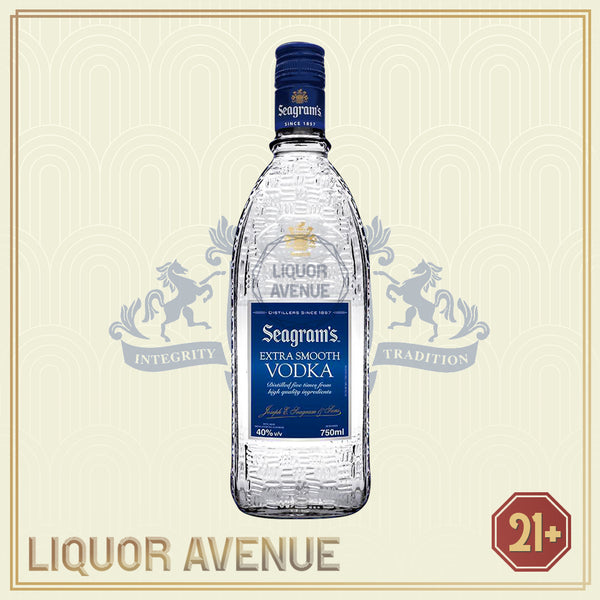 SEAGRAM'S Seagrams Vodka Extra Smooth 750ml