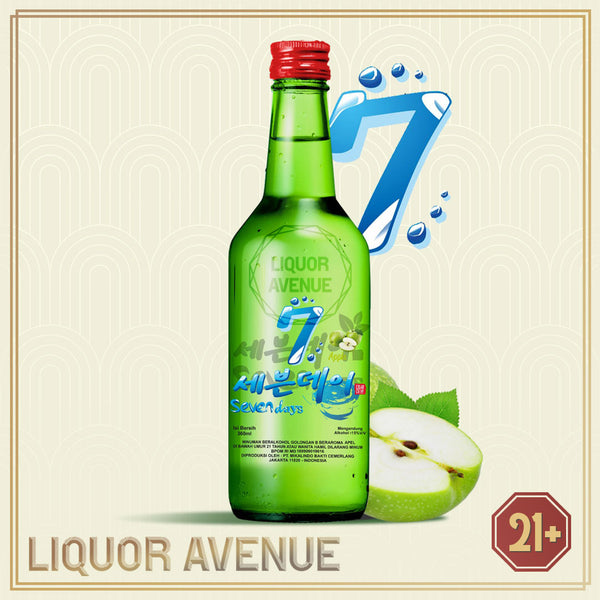 Sevendays 7days Apple Soju Apel 360ml