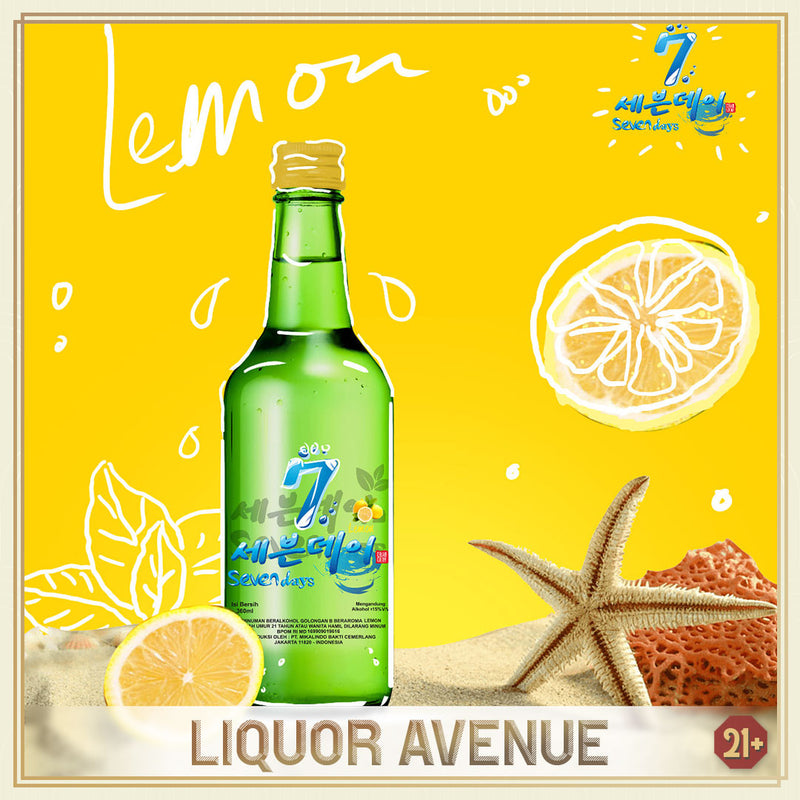 Sevendays 7days Lemon Soju 360ml