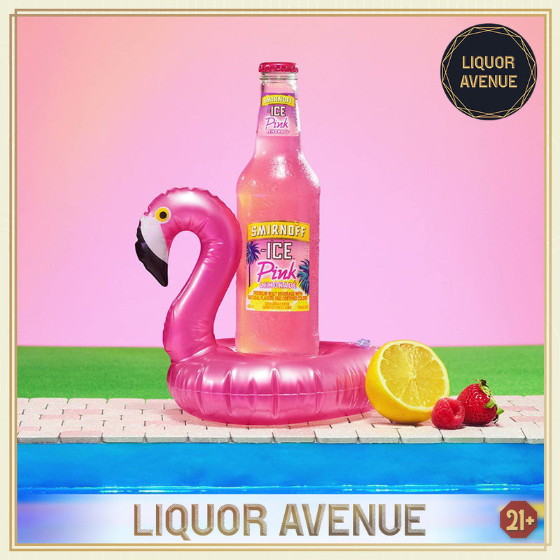 Smirnoff Ice Pink Lemonade 275ml - 3 Botol