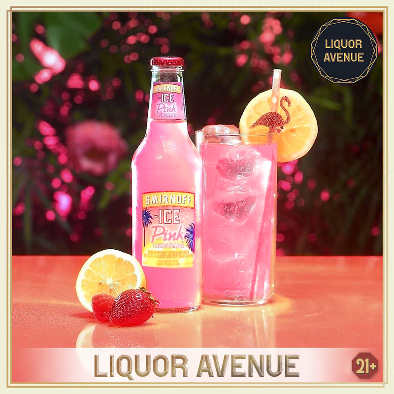 Smirnoff Ice Pink Lemonade 275ml - 3 Botol