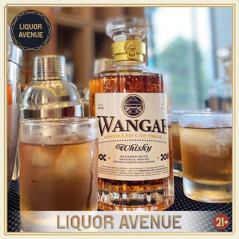 WANGAE Whisky Authentic from North Sulawesi 500ml