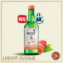 WIJA Soju Peach Six Times Distilled 360ml