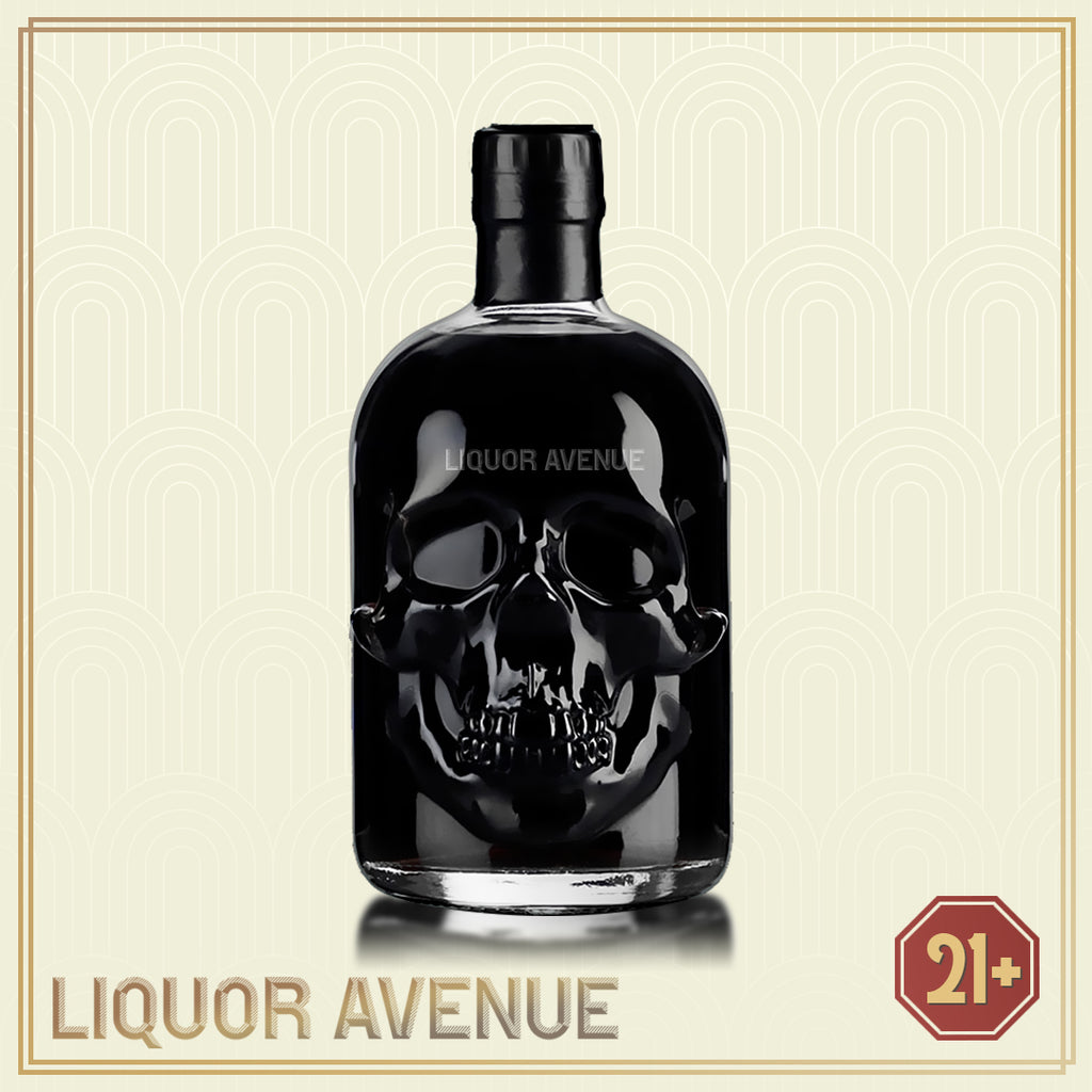 Absinthe Black Head Skull 500ml