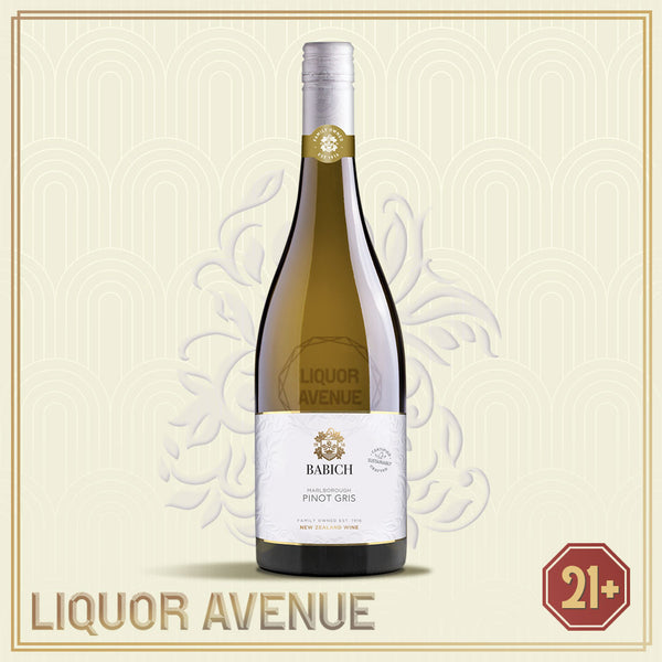 Babich Marlborough Pinot Gris New Zealand Wine 750ml