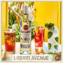 BACARDI Light Carta Blanca Superior White Rum Import 750ml