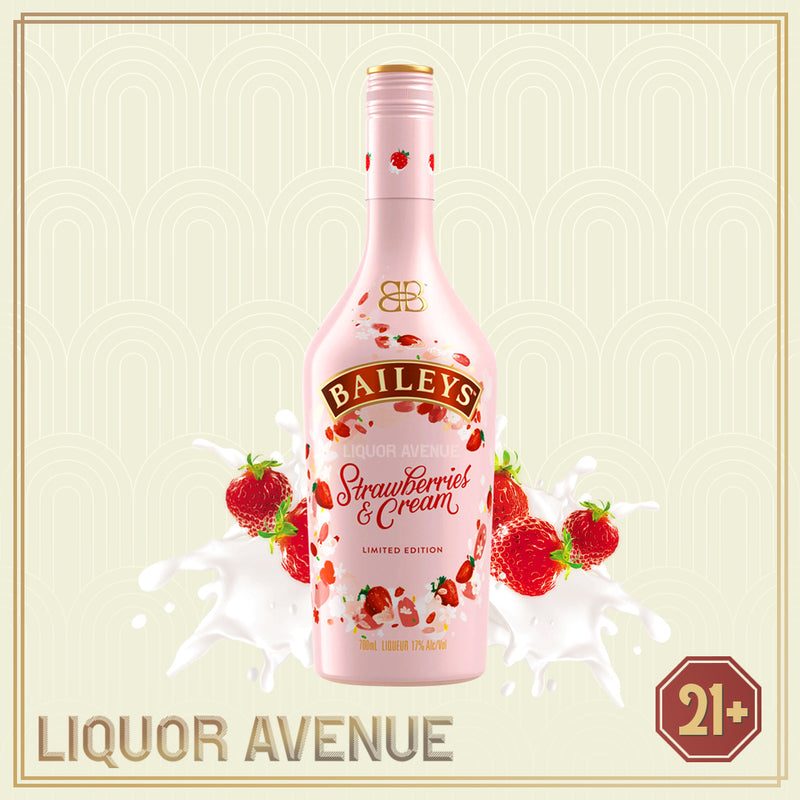 Baileys Strawberries and Cream Limited Edition Liqueur 700ml