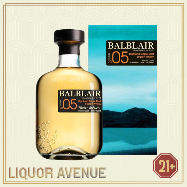 Balblair 2005 Single Malt Scotch Whisky 700ml
