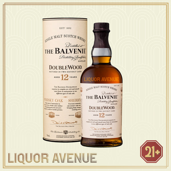 The Balvenie 12 Years Old DoubleWood Single Malt Whisky 700ml