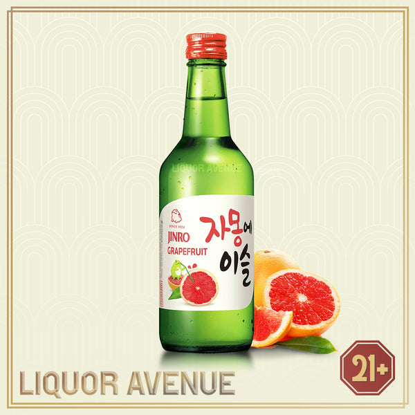 Jinro Chamisul Grapefruit Korea Soju 360ml