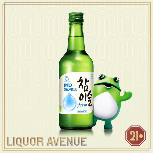 Jinro Chamisul Original Fresh Korea Soju 360ml