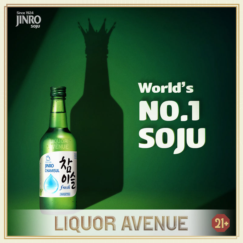 Jinro Chamisul Original Fresh Korea Soju 360ml