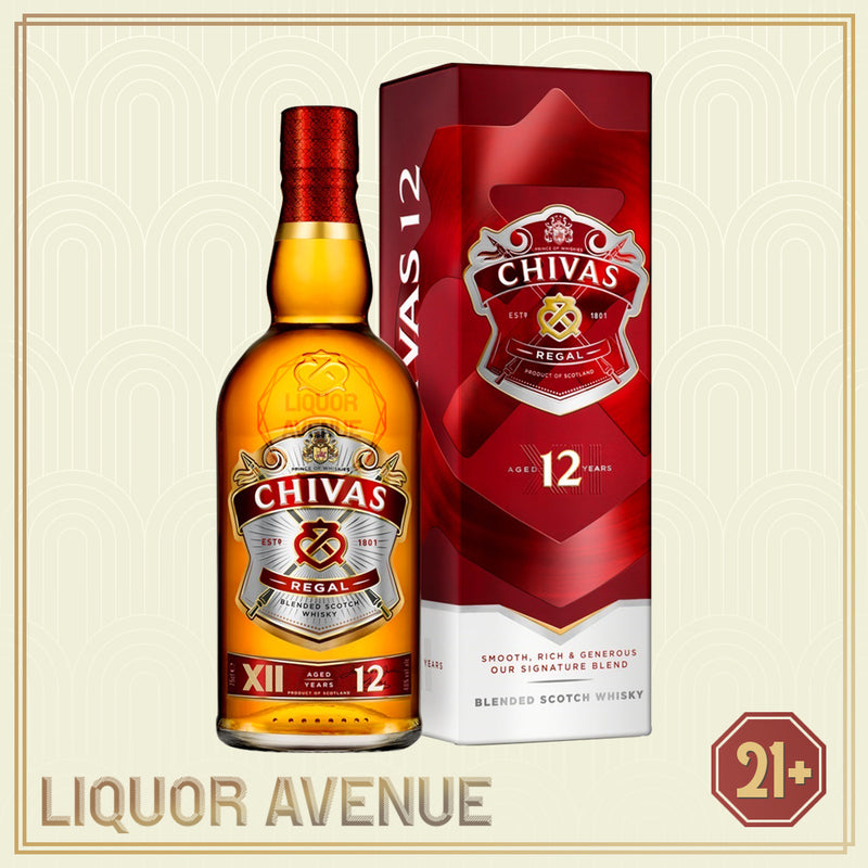 Chivas Regal 12 Year Old Blended Scotch Whisky 700ml