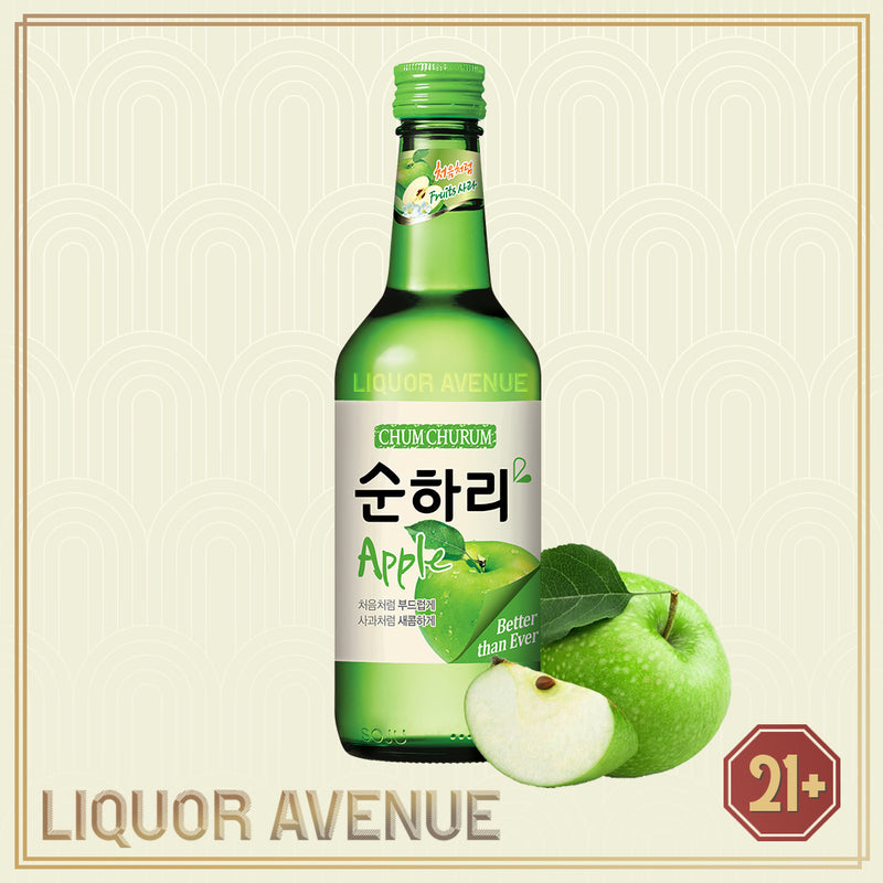 Lotte Chum Churum Apple Korean Soju 360ml