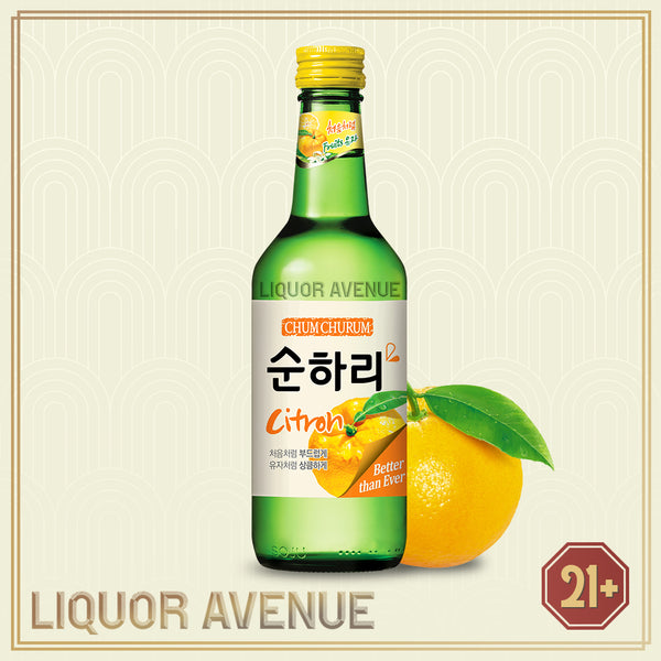 Lotte Chum Churum Citron Korean Soju 360ml