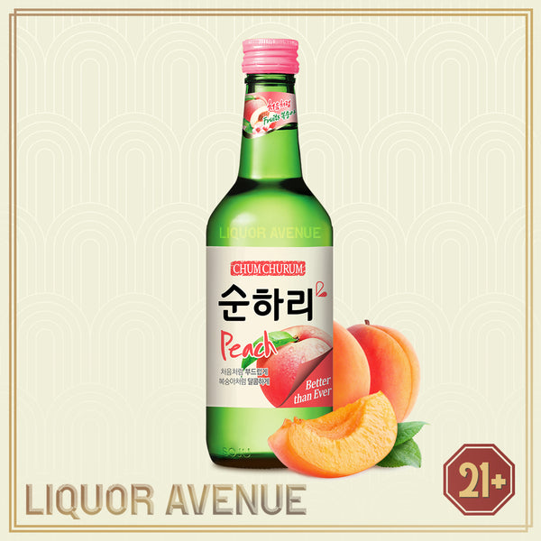 Lotte Chum Churum Peach Korean Soju 360ml