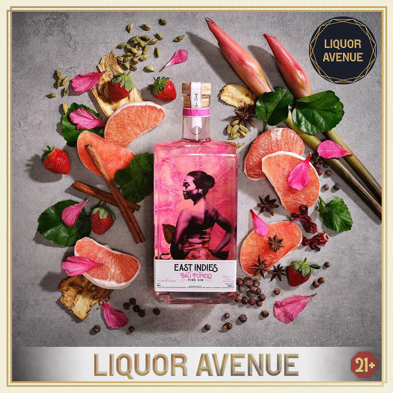 EAST INDIES Bali Pomelo Pink Gin 700ml