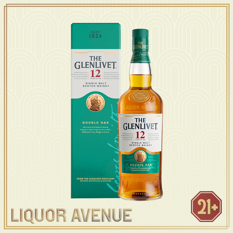 Glenlivet 12 Years Old Double Oak Single Malt 700ml