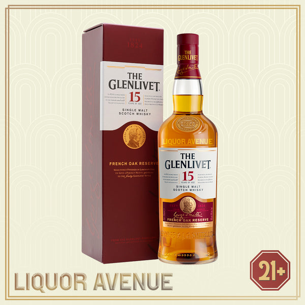 Glenlivet 15 Years Old Single Malt Scotch Whisky 700ml