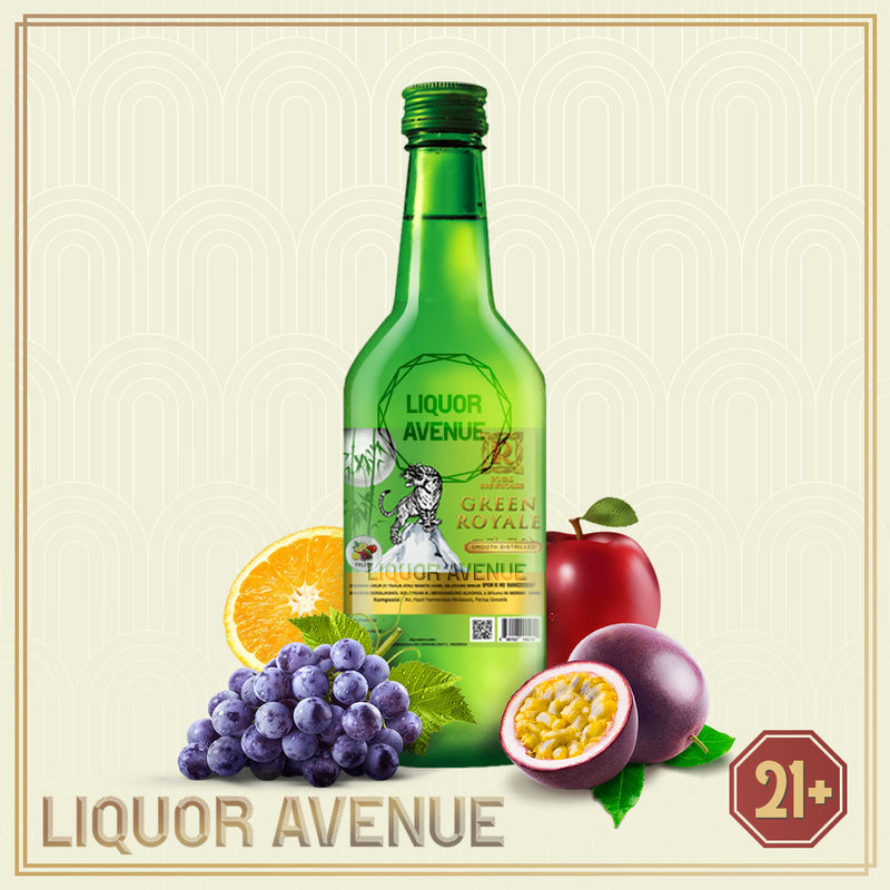 Royal Brewhouse Green Royale Fruity Soju 350ml