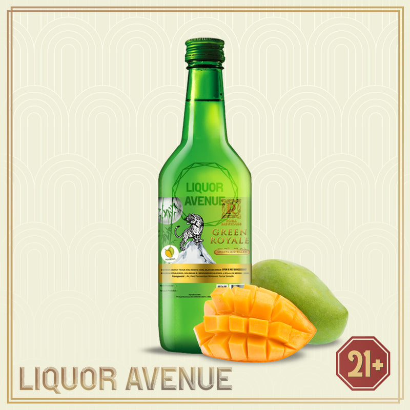 Royal Brewhouse Green Royale Mango Soju Mangga 350ml