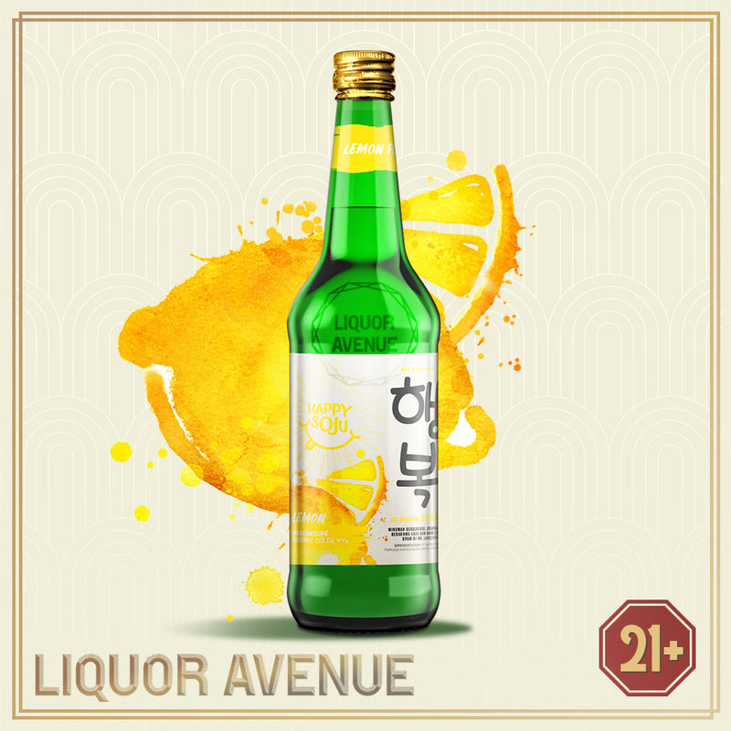 Happy Soju Lemon 360ml