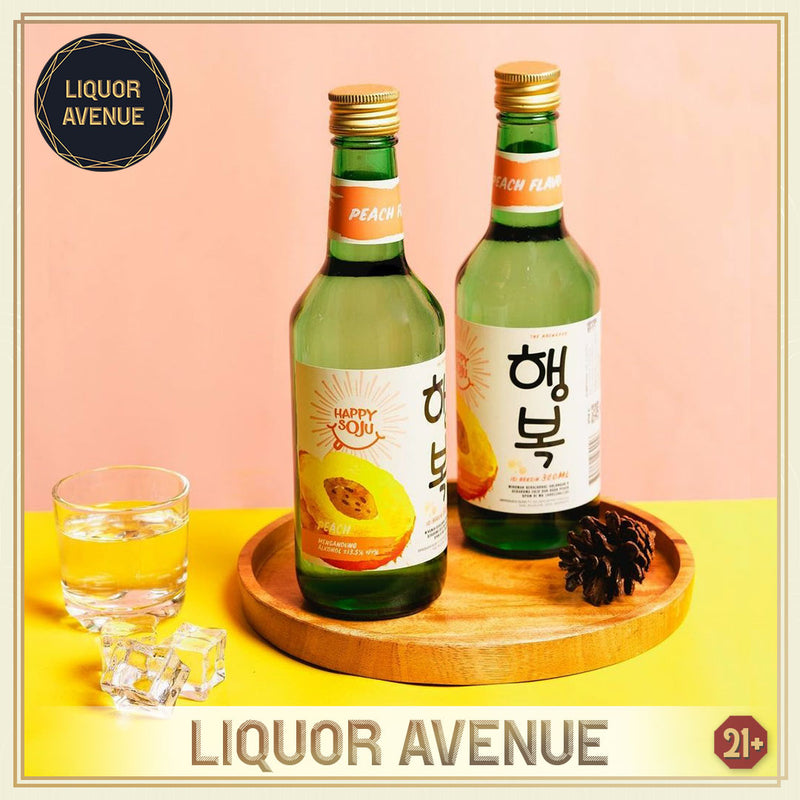 Happy Soju Peach 360ml