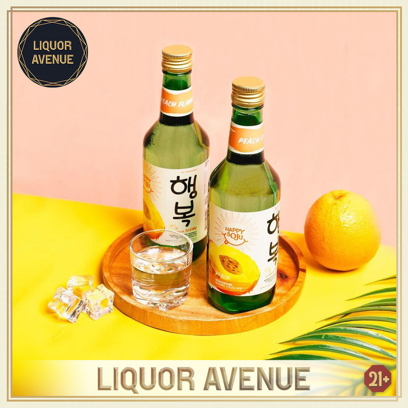 Happy Soju Peach 360ml